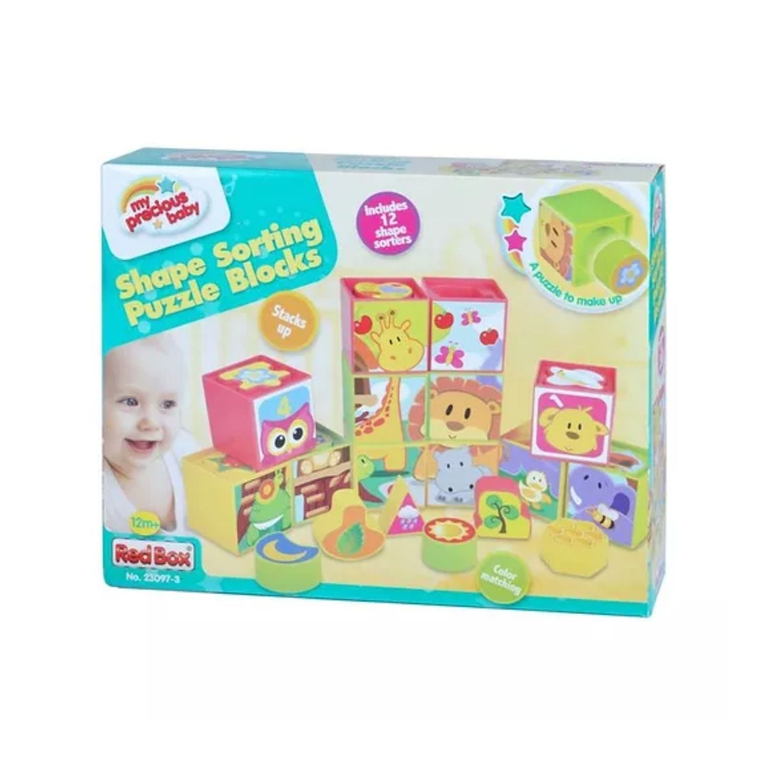 My Precious Baby Shape Sorting & Puzzle Blocks