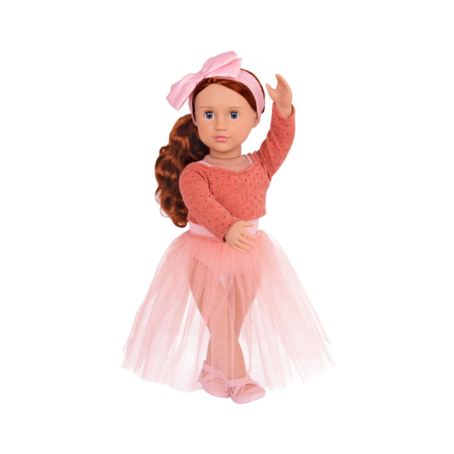 Our Generation Classic 18inch Doll Ballet Aubrie Red Hair