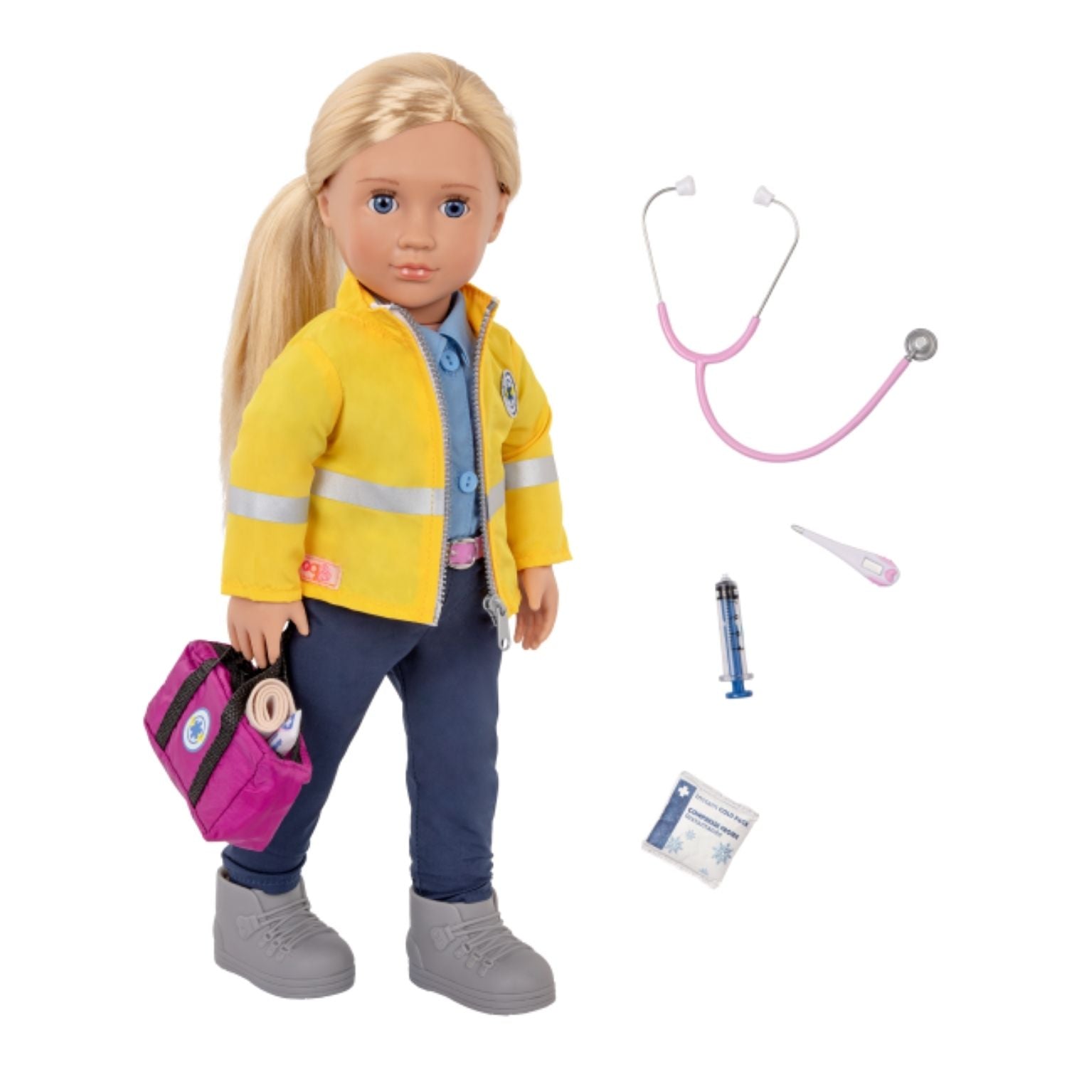 Our Generation Pro Doll EMT Kaylin 18inch Blonde