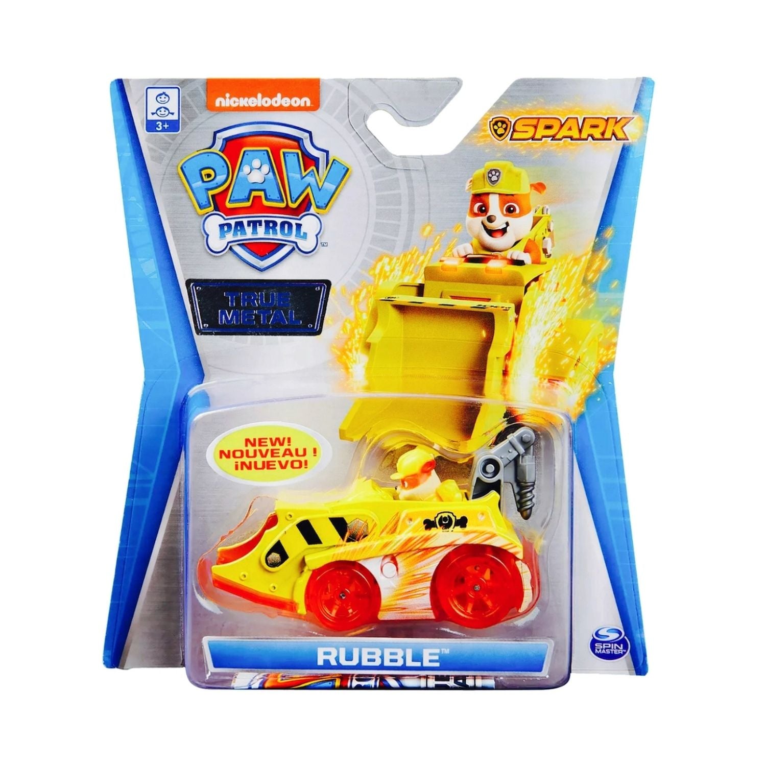 Paw Patrol True Metal Diecast Vehicle Spark Rubble