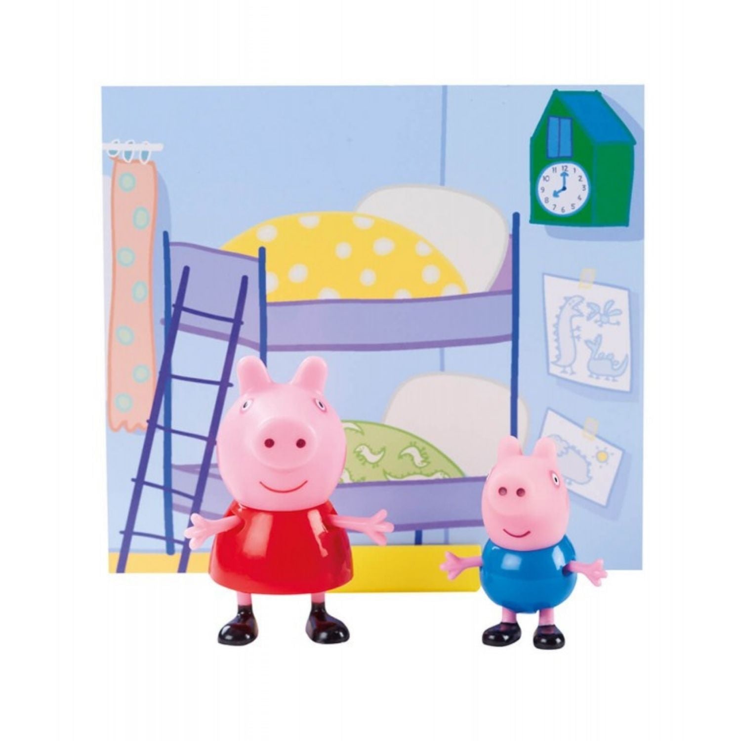 Peppa Pig Twin Figure Pack - Peppa & George