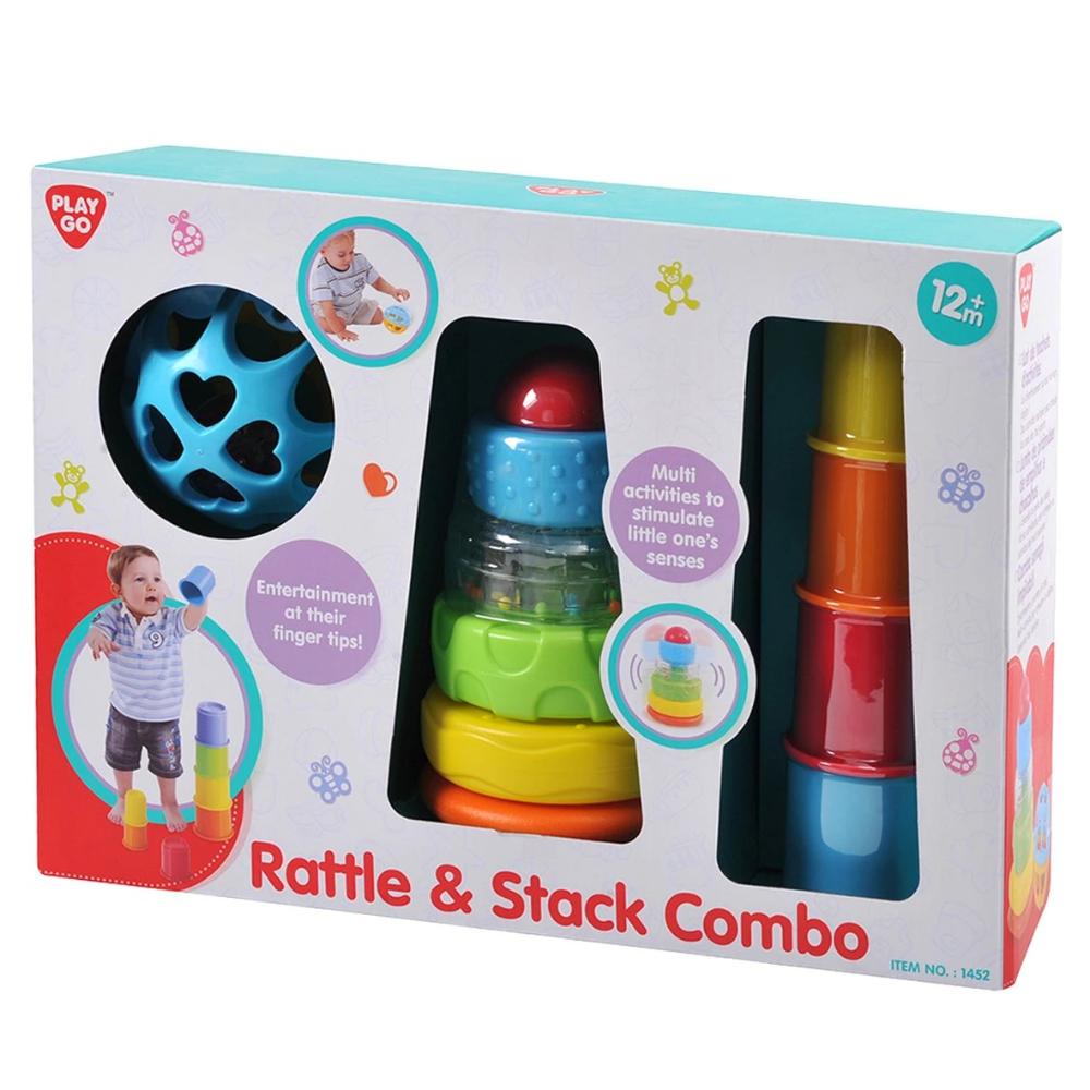 PlayGo Rattle & Stack Combo