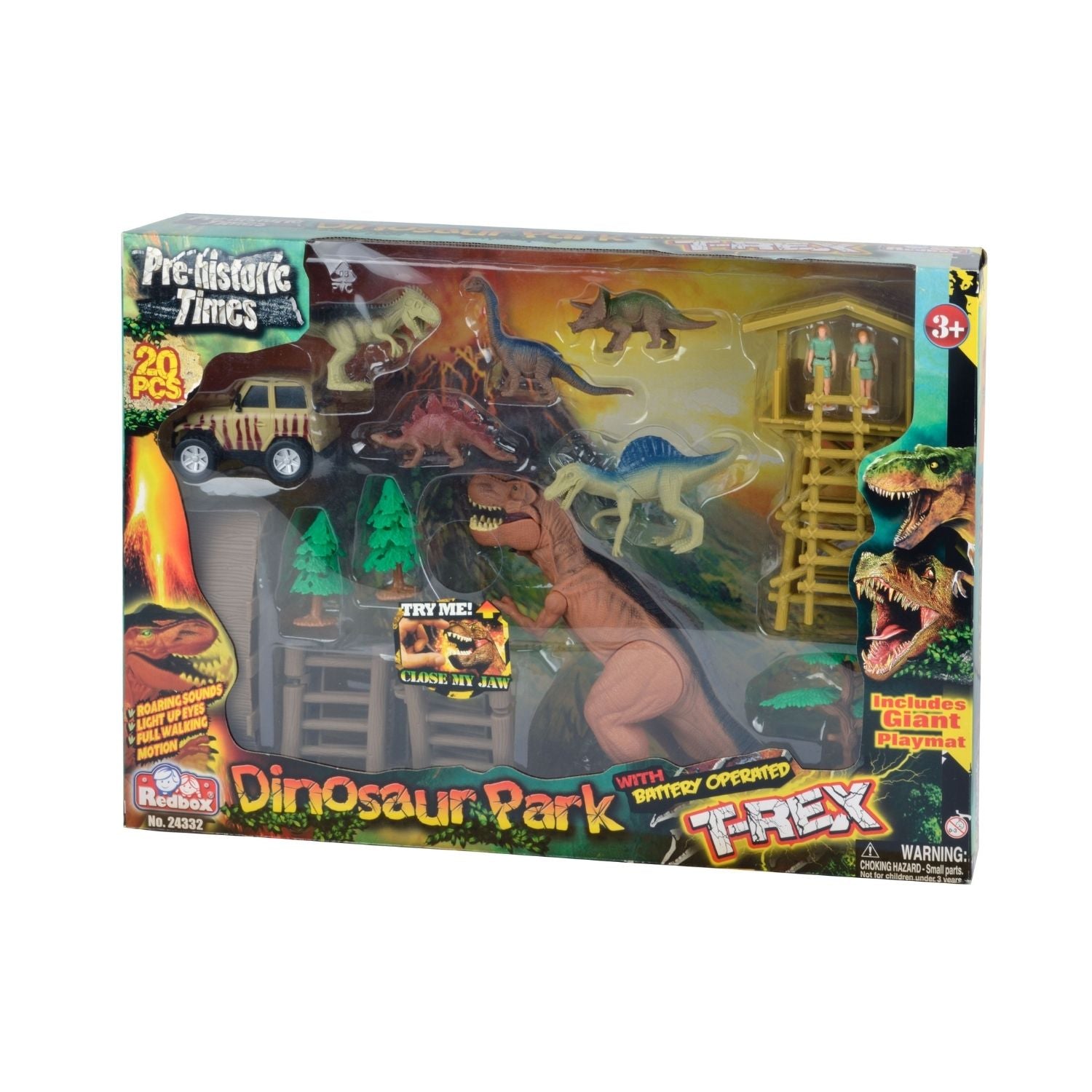 Pre-historic Times Dinosaur Park 20pcs