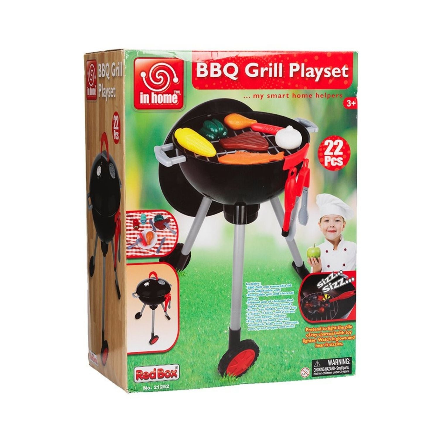 RedBox BBQ Grill Set