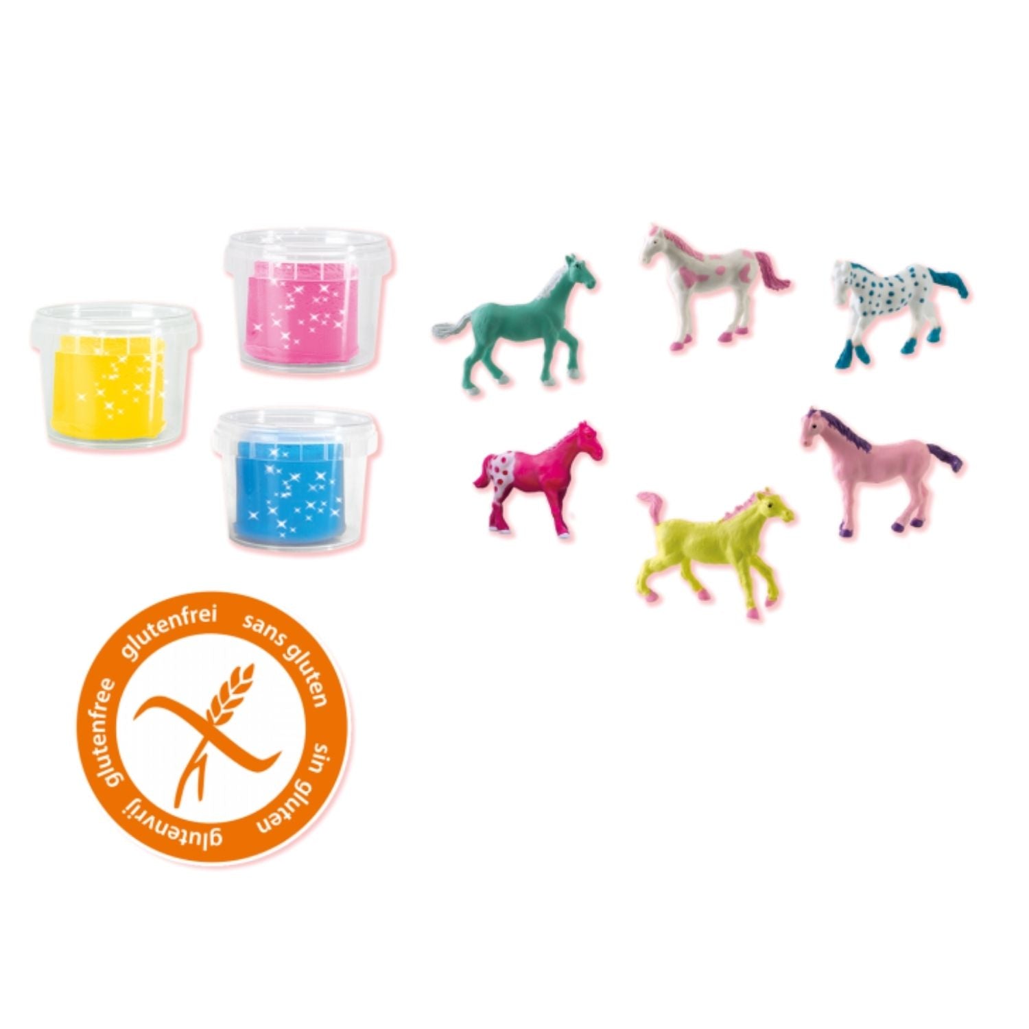 SES Creative Glitter Horse World (Play Suitcase)