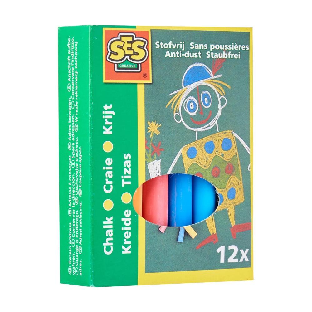 SES Set of Coloured Chalk