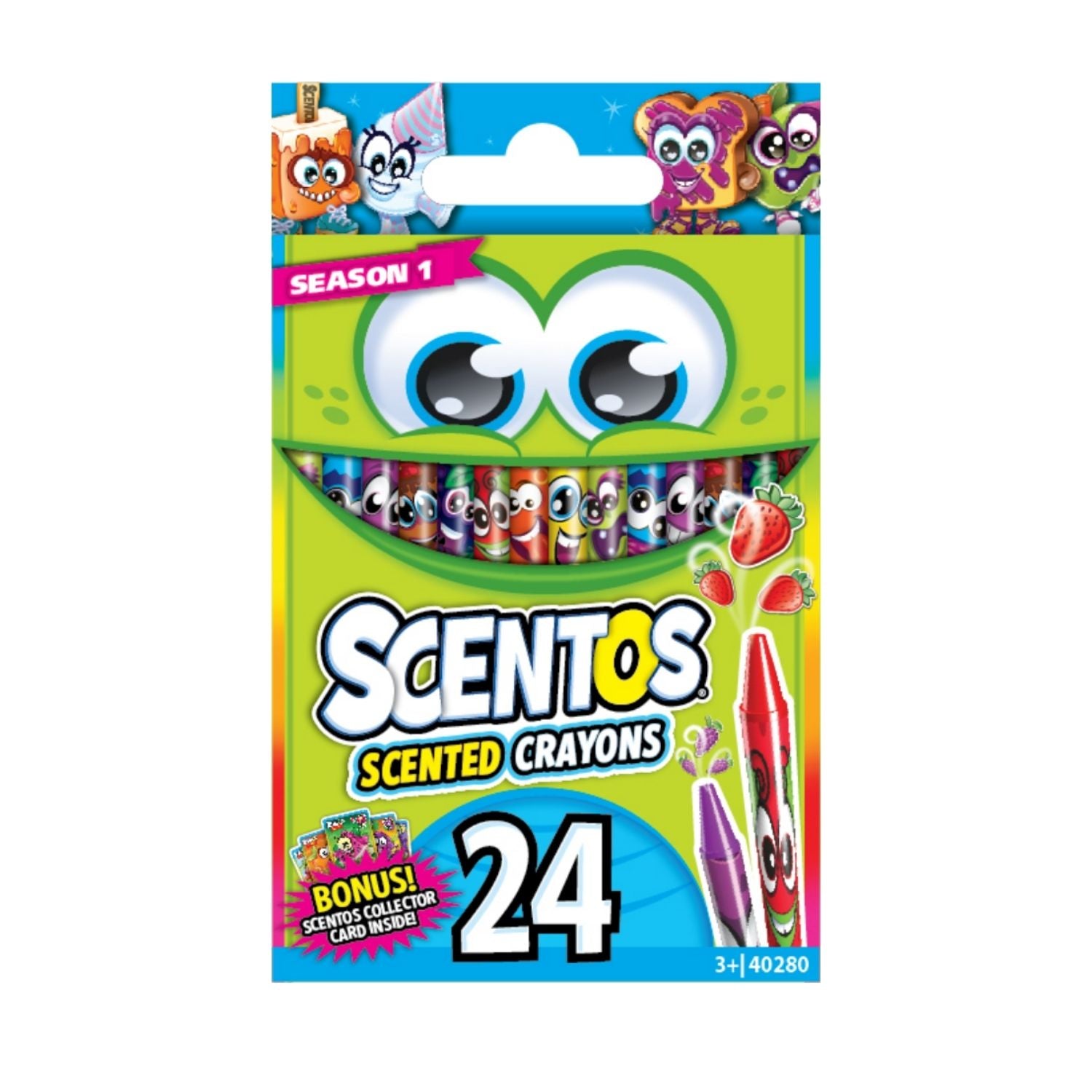 Scentos Scented Crayons 24 Pack