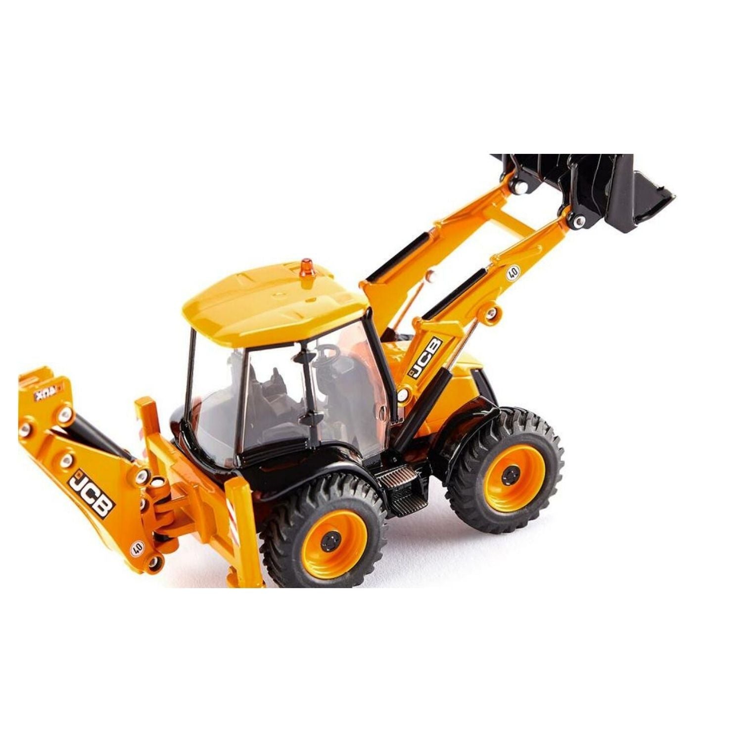 Siku JCB 4CX Backhoe Loader Scale 1:50 Diecast Vehicle