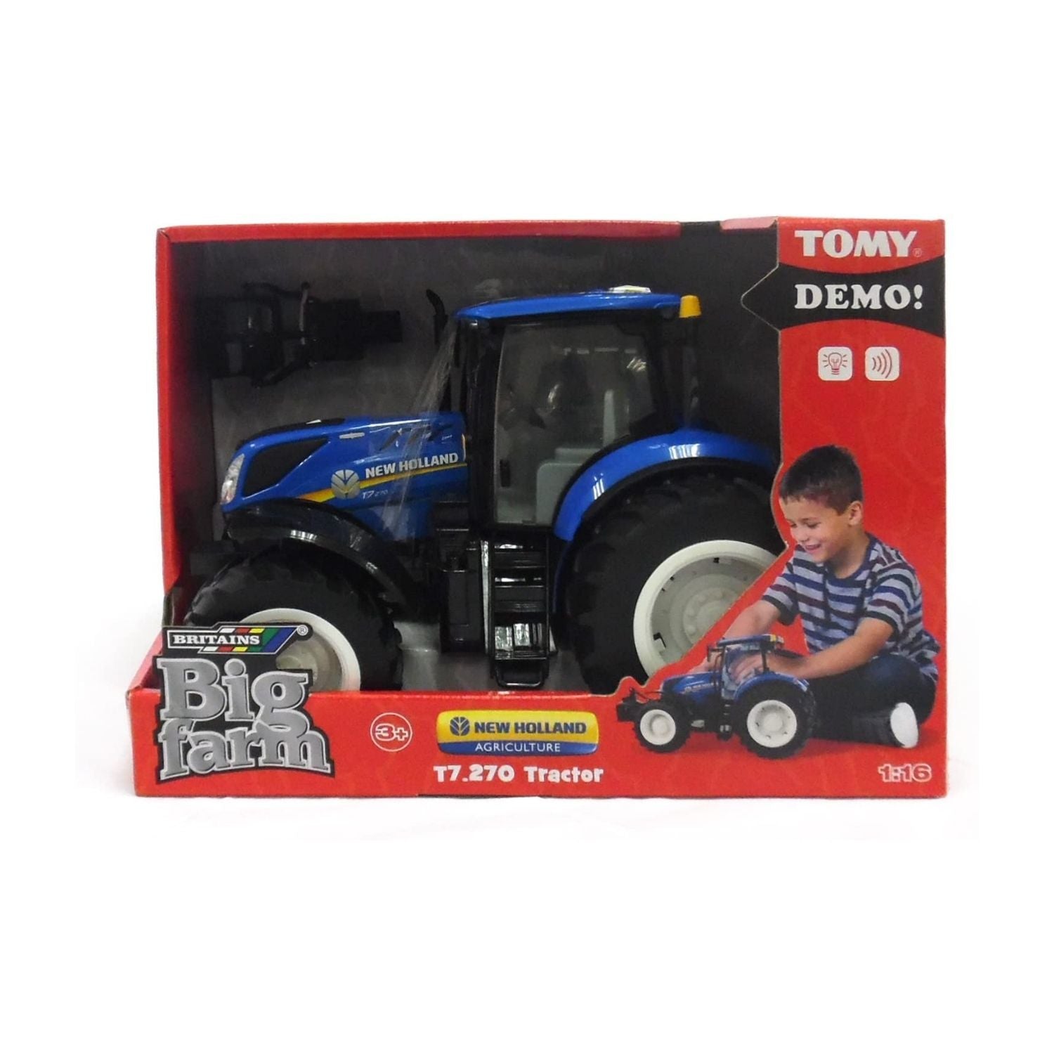 Tomy Big Farm New Holland T7.270 Tractor 1 16