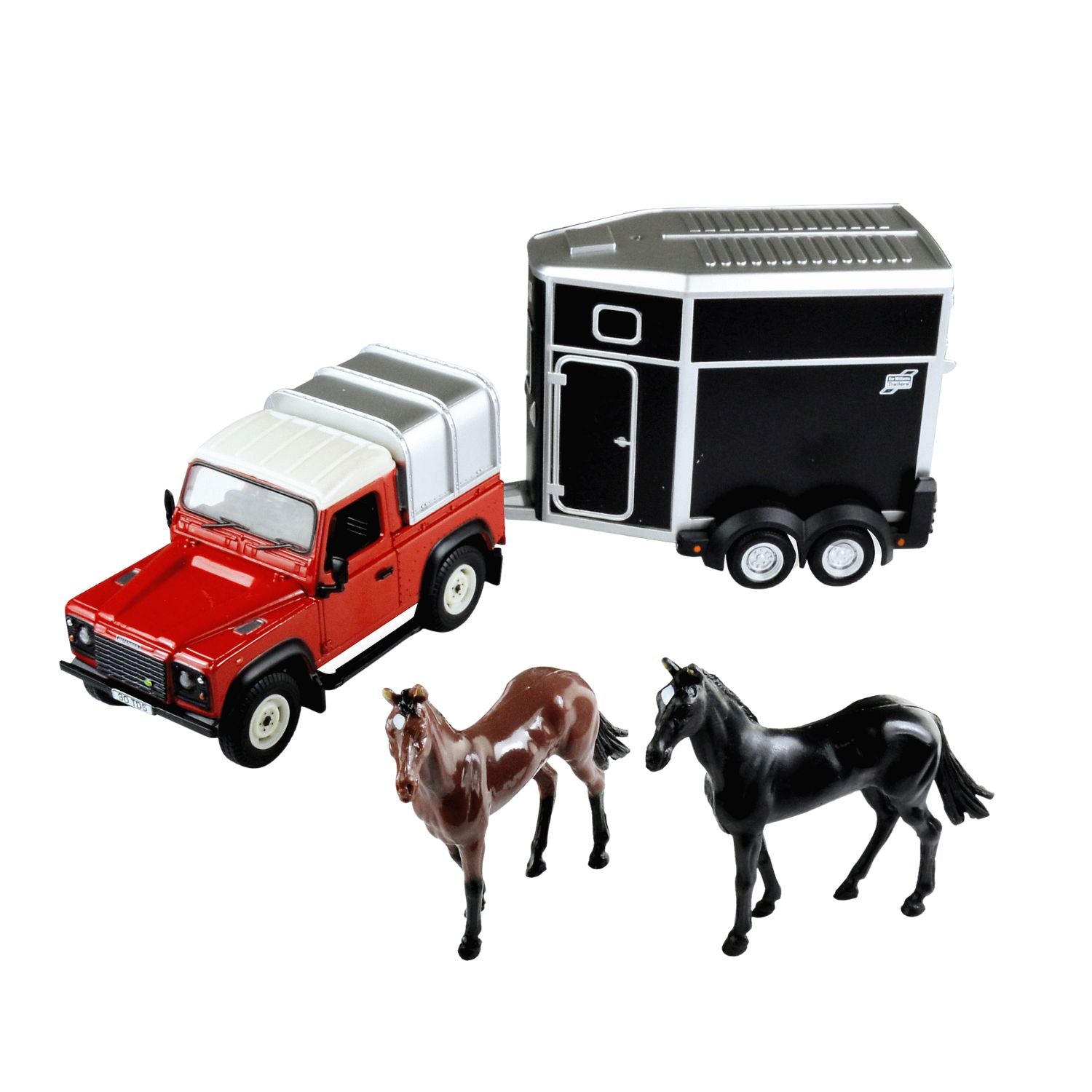 TOMY Land Rover and Horse Set Scale 1:32