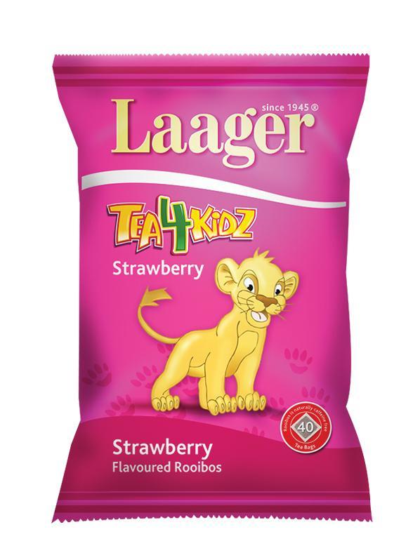 Laager Tea4Kidz Strawberry 40's