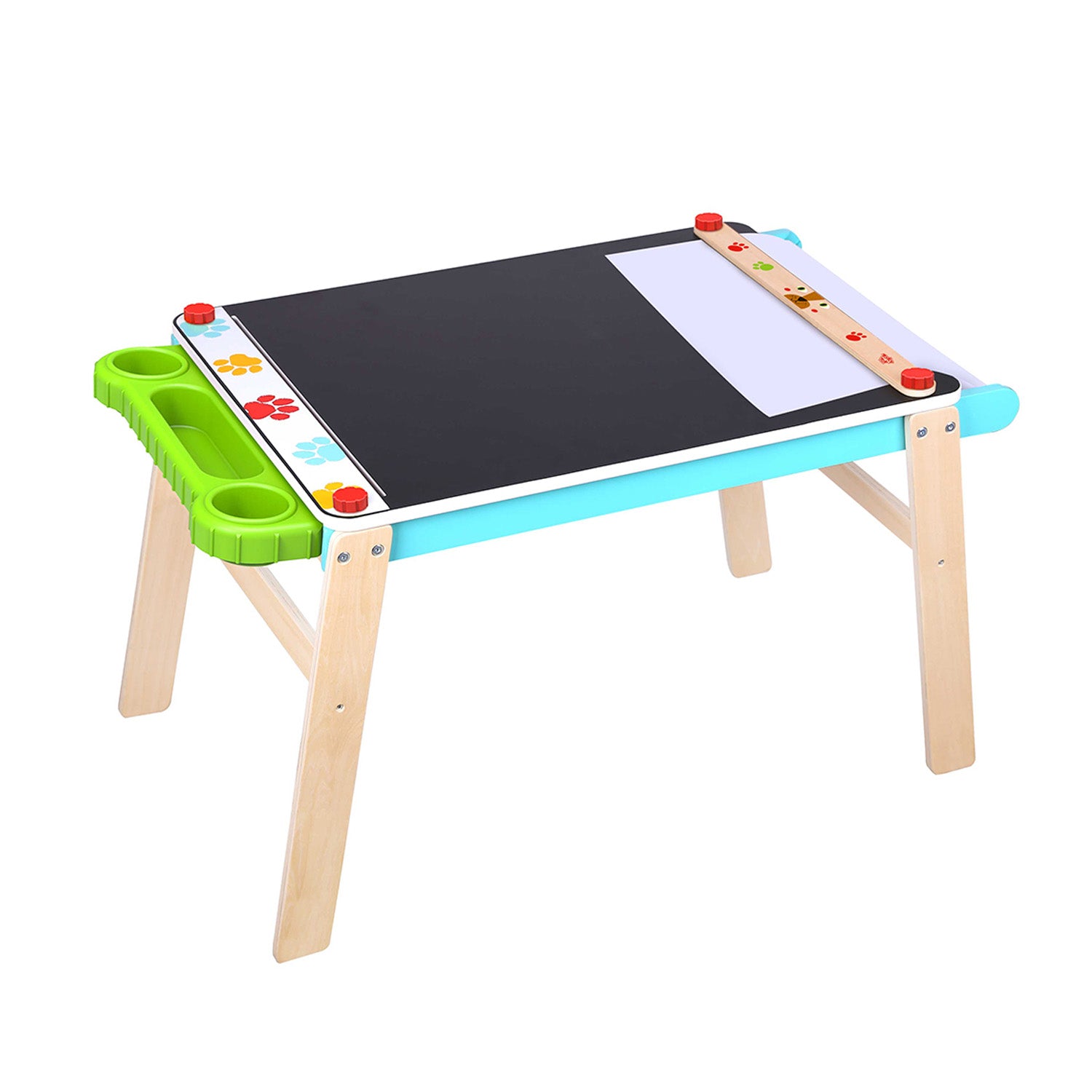 TookyToy 2-in-1 Chalkboard & Art Table