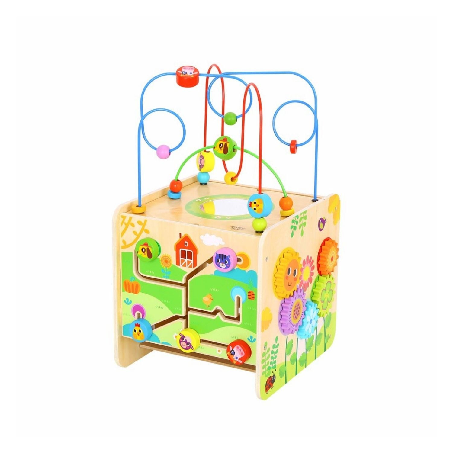 Tooky Toy Play Cube Centre Farm