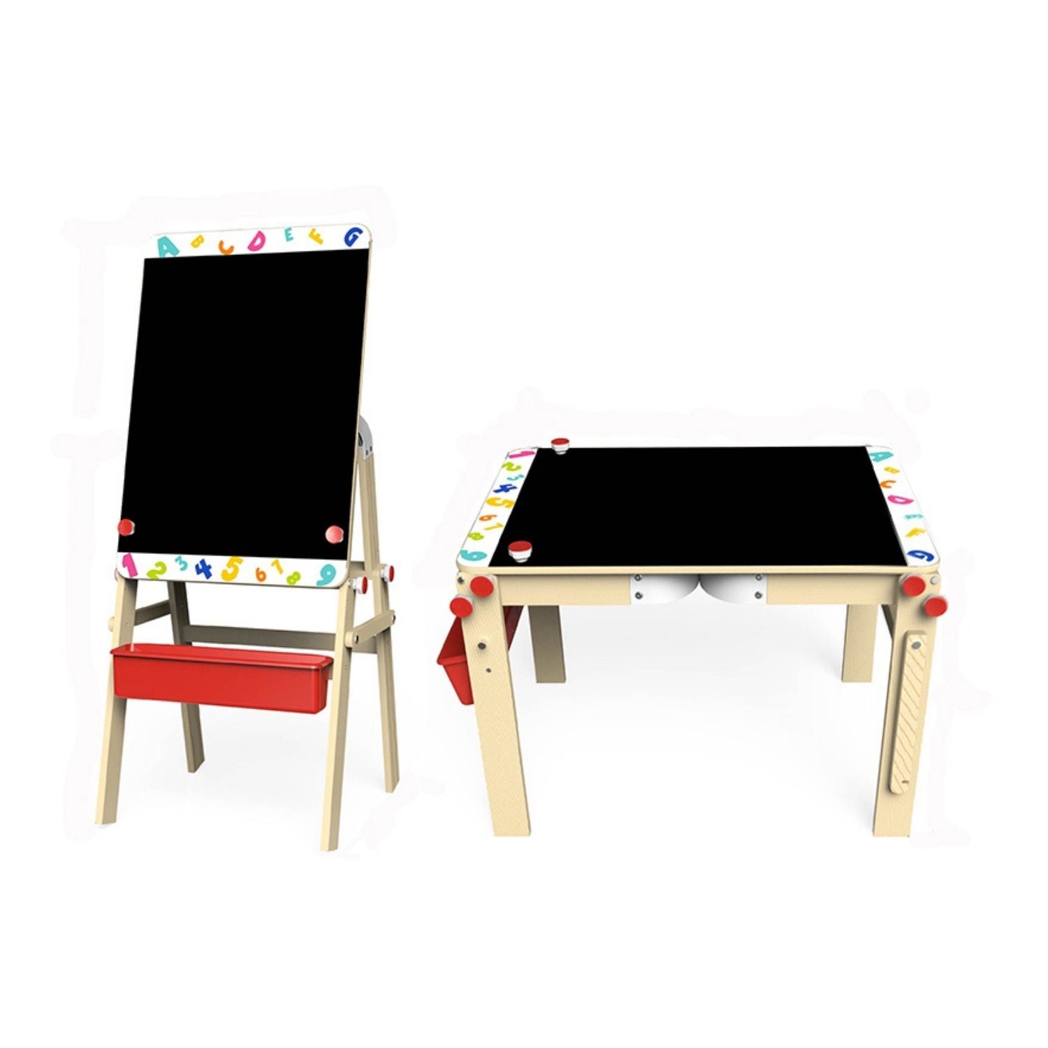 TopBright 2 in 1 Table & Easel