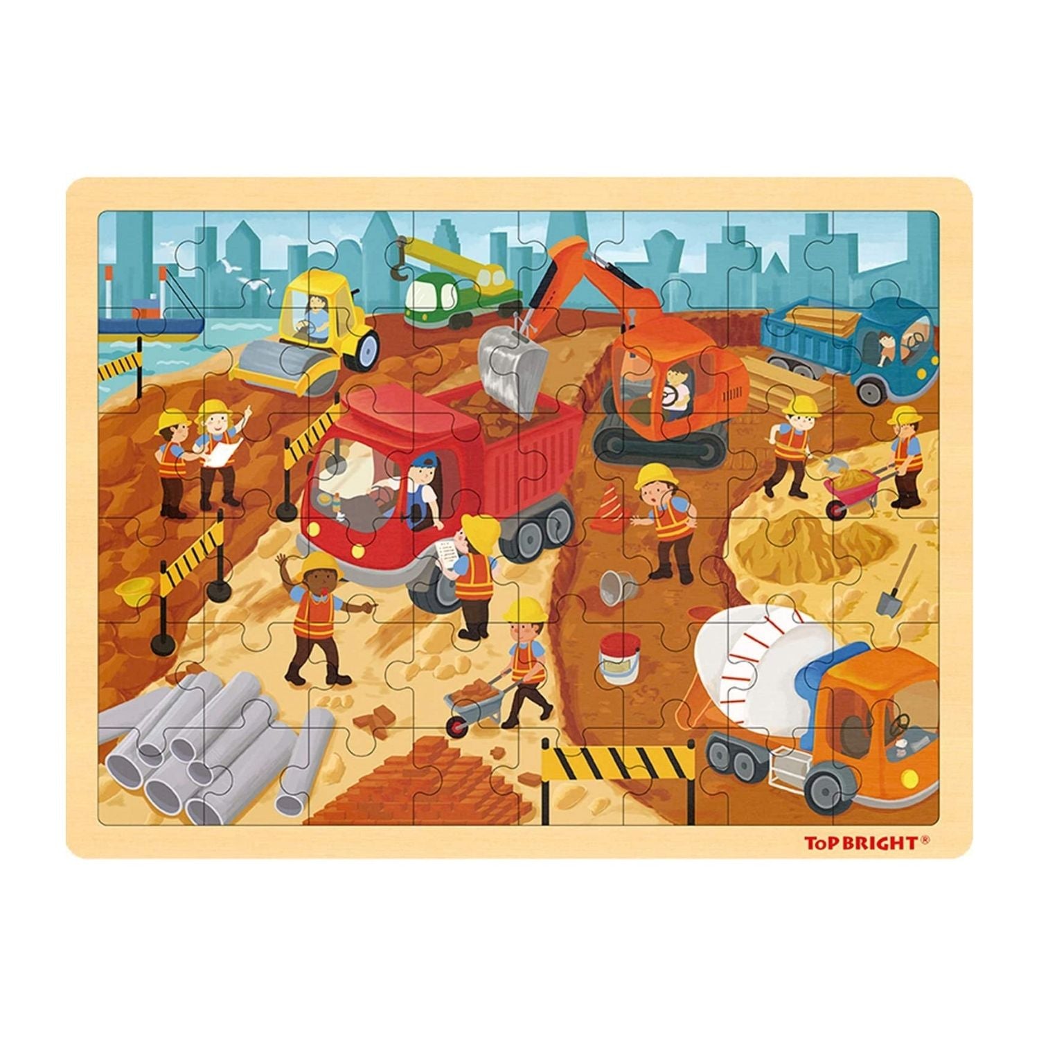 TopBright Building Site Puzzle