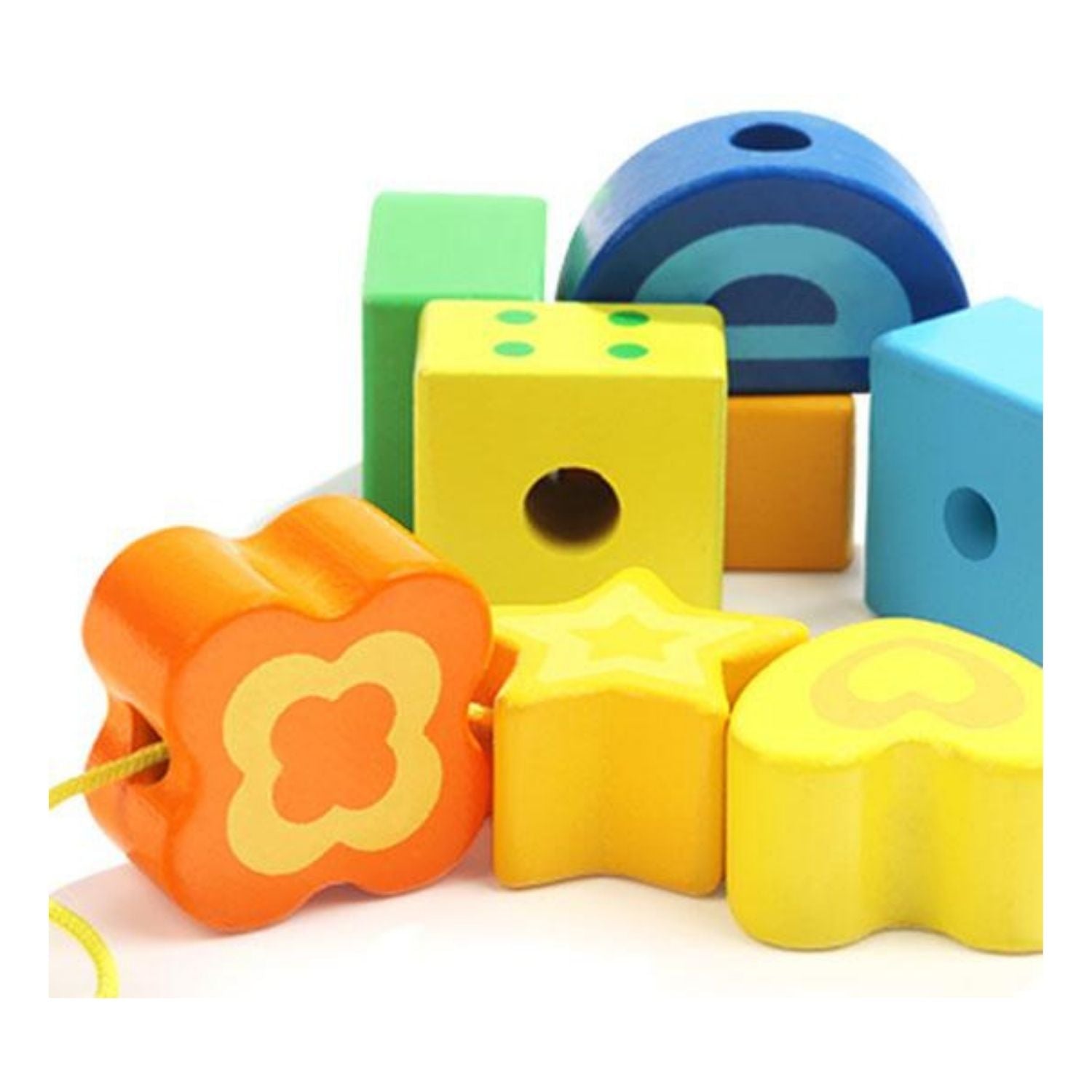 TopBright Caterpillar Lacing Blocks