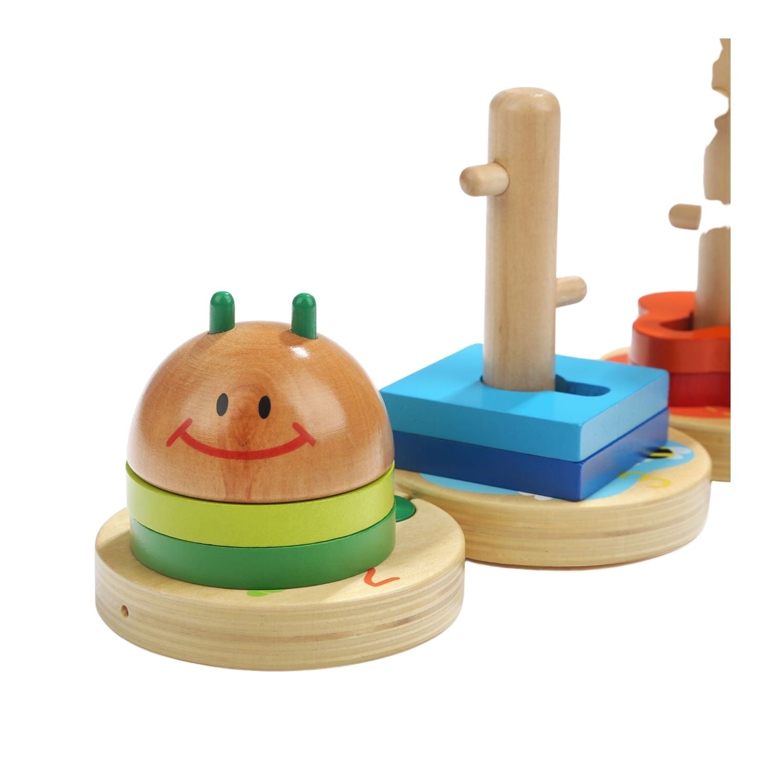 TopBright Caterpillar Stacking Set