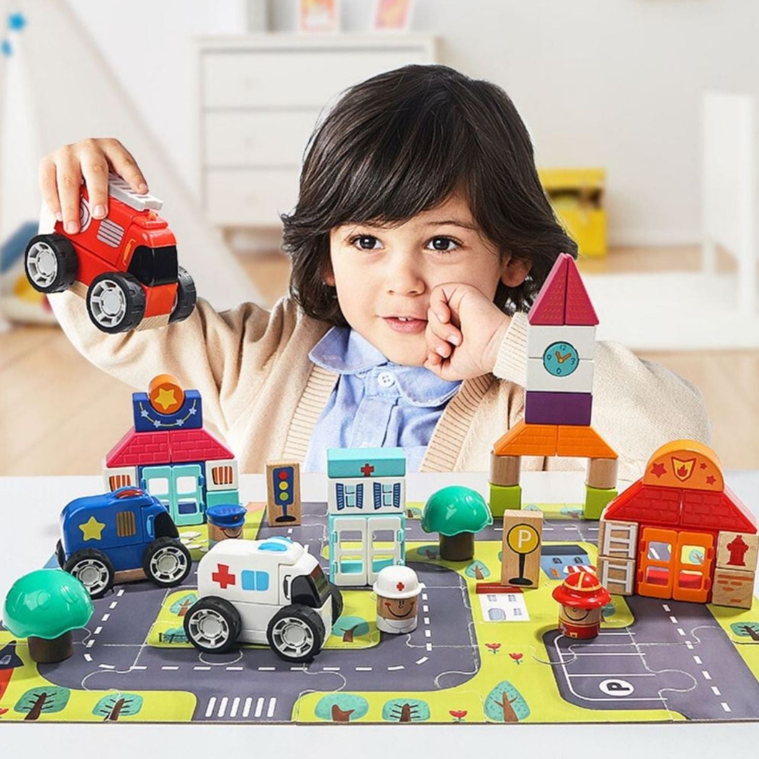 TopBright City Building Blocks 