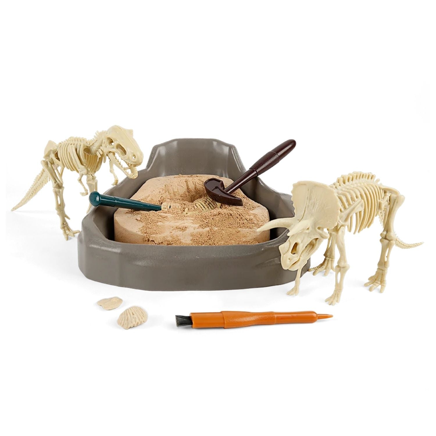 TopBright Cretaceous Deluxe Dinosaur Fossil Dig Kit