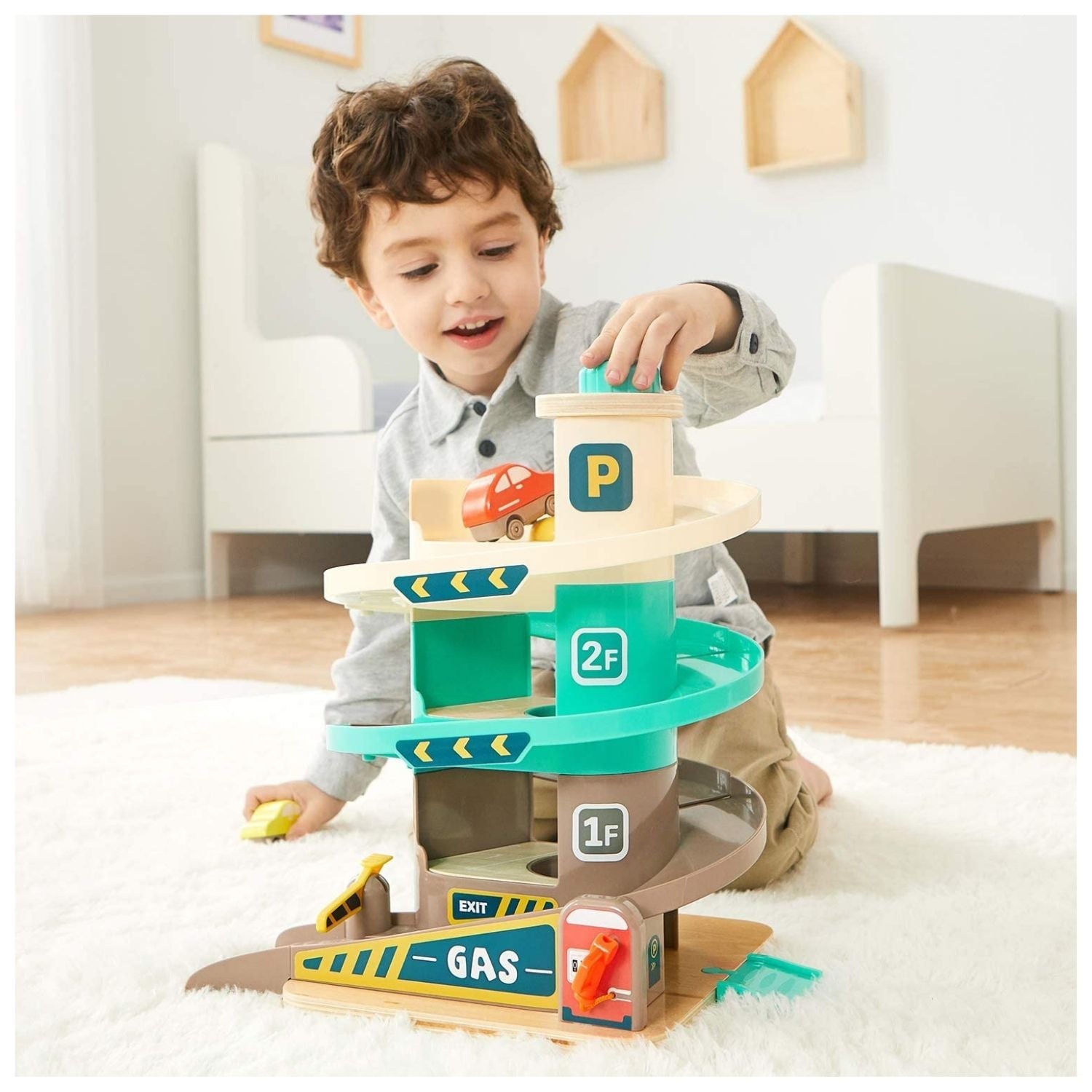 TopBright Dubai Deluxe Garage Playset