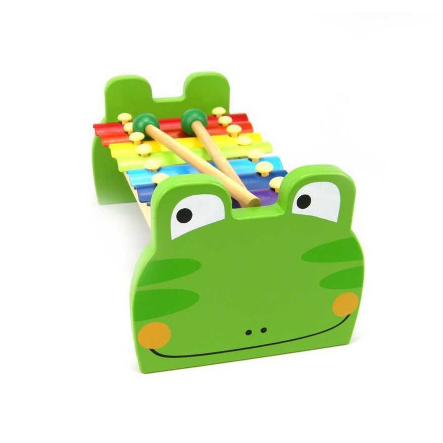 TopBright Frog Xylophone Green