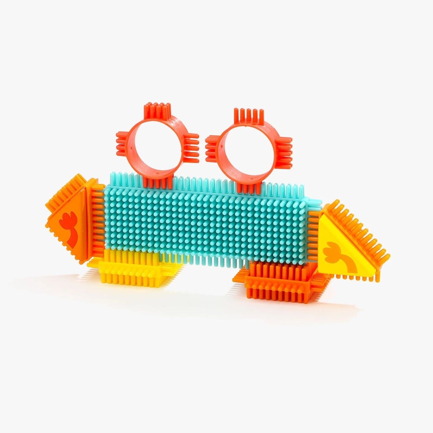 TopBright Wild Animal Bristle Building Blocks