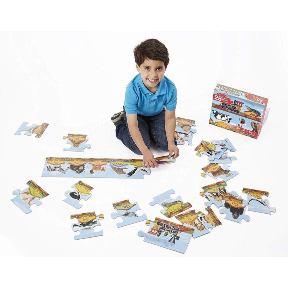 Melissa & Doug Alphabet Train Floor Puzzle (28 pc)