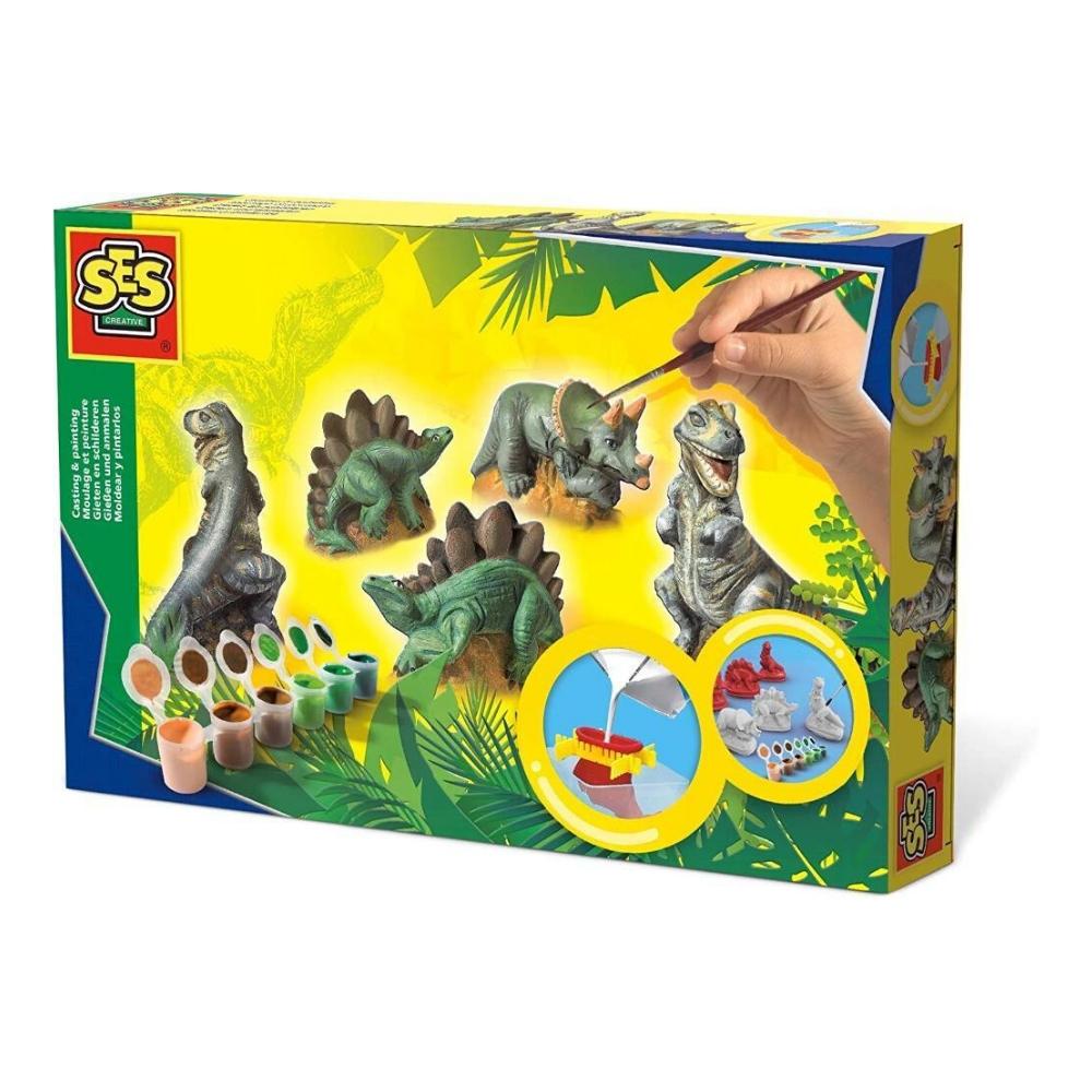 SES Creative Dinosaurs Casting and Painting Set