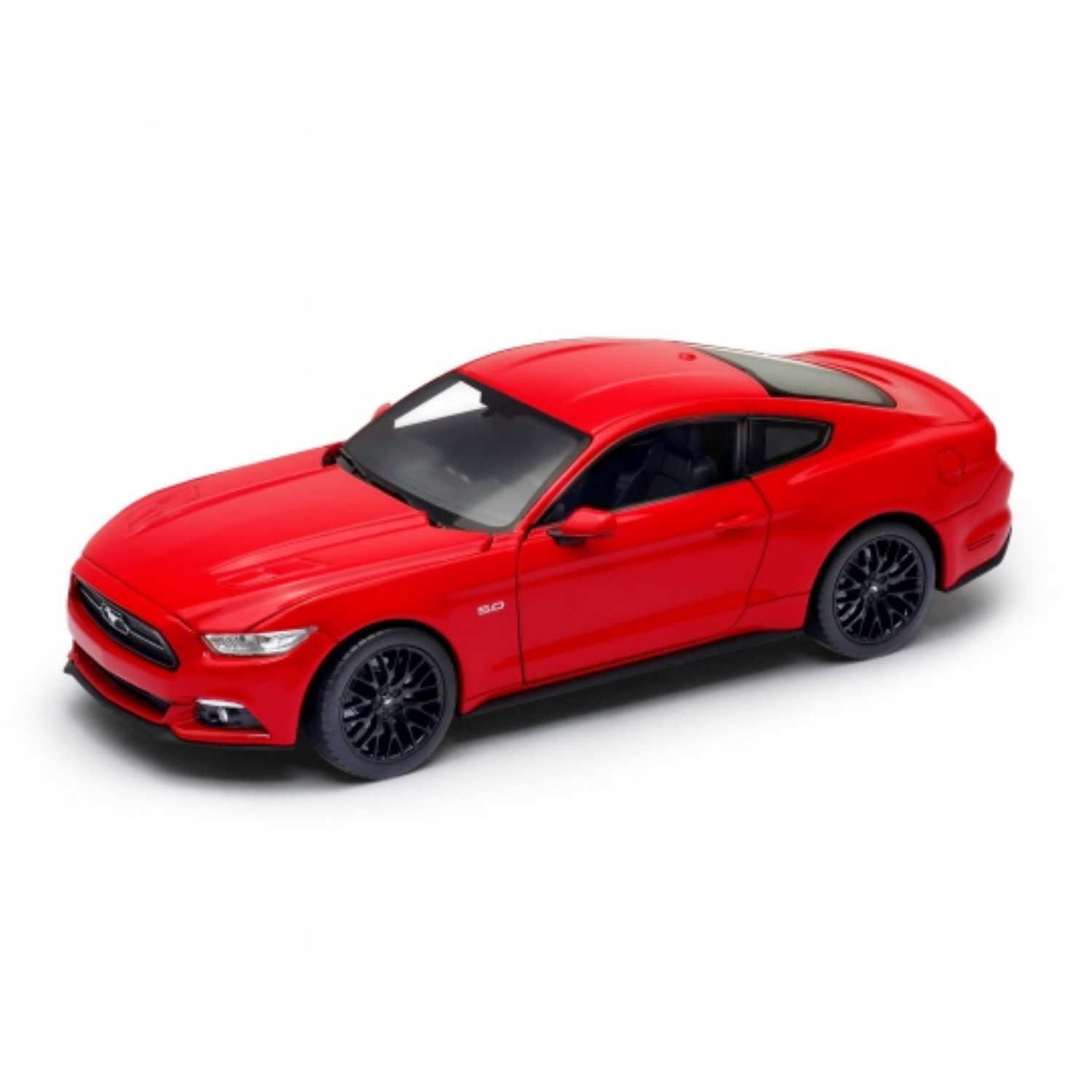 Welly Ford Mustang GT Red 2015 1:24 Scale Diecast Car