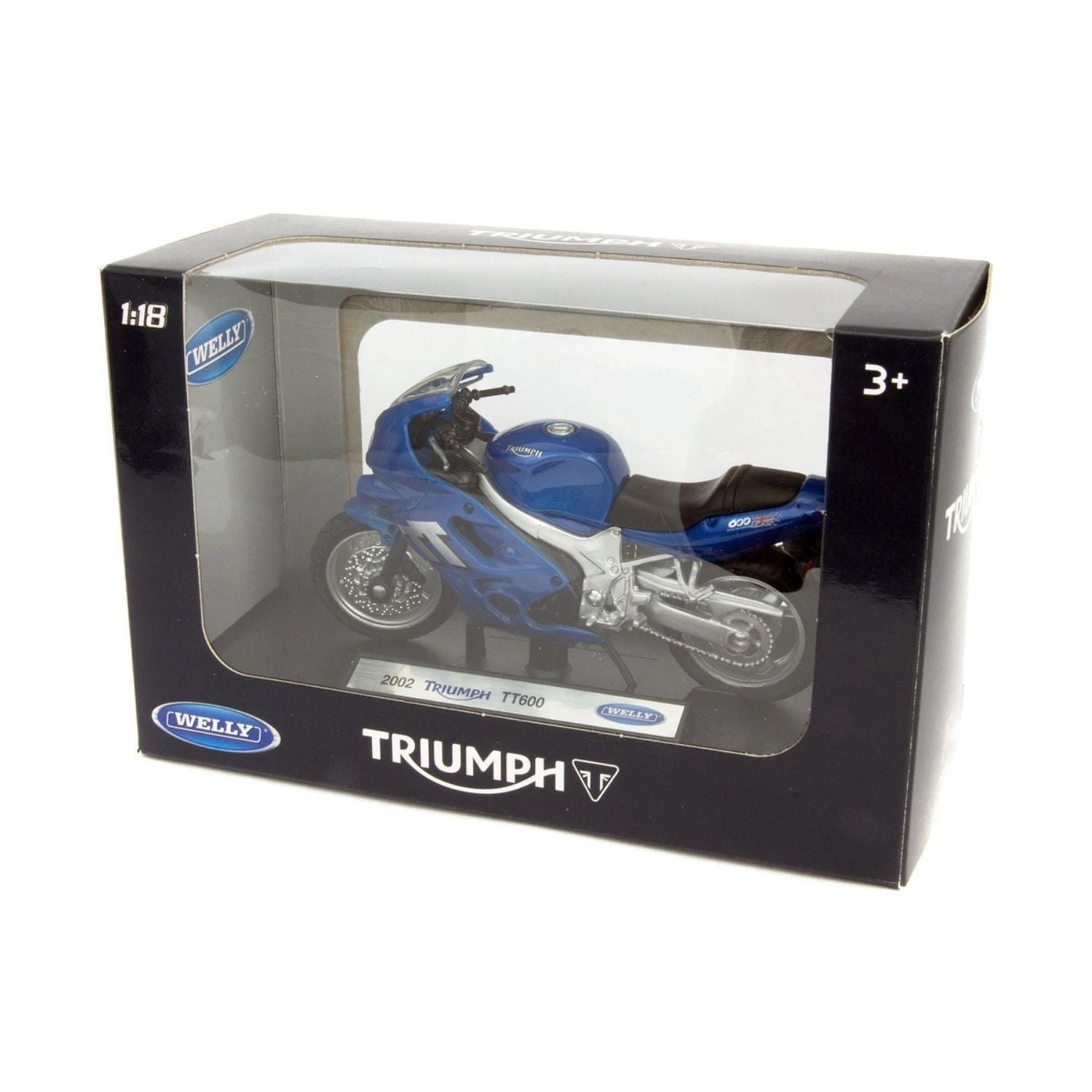 Welly Triumph TT600 2002 1:18 Motorcycle