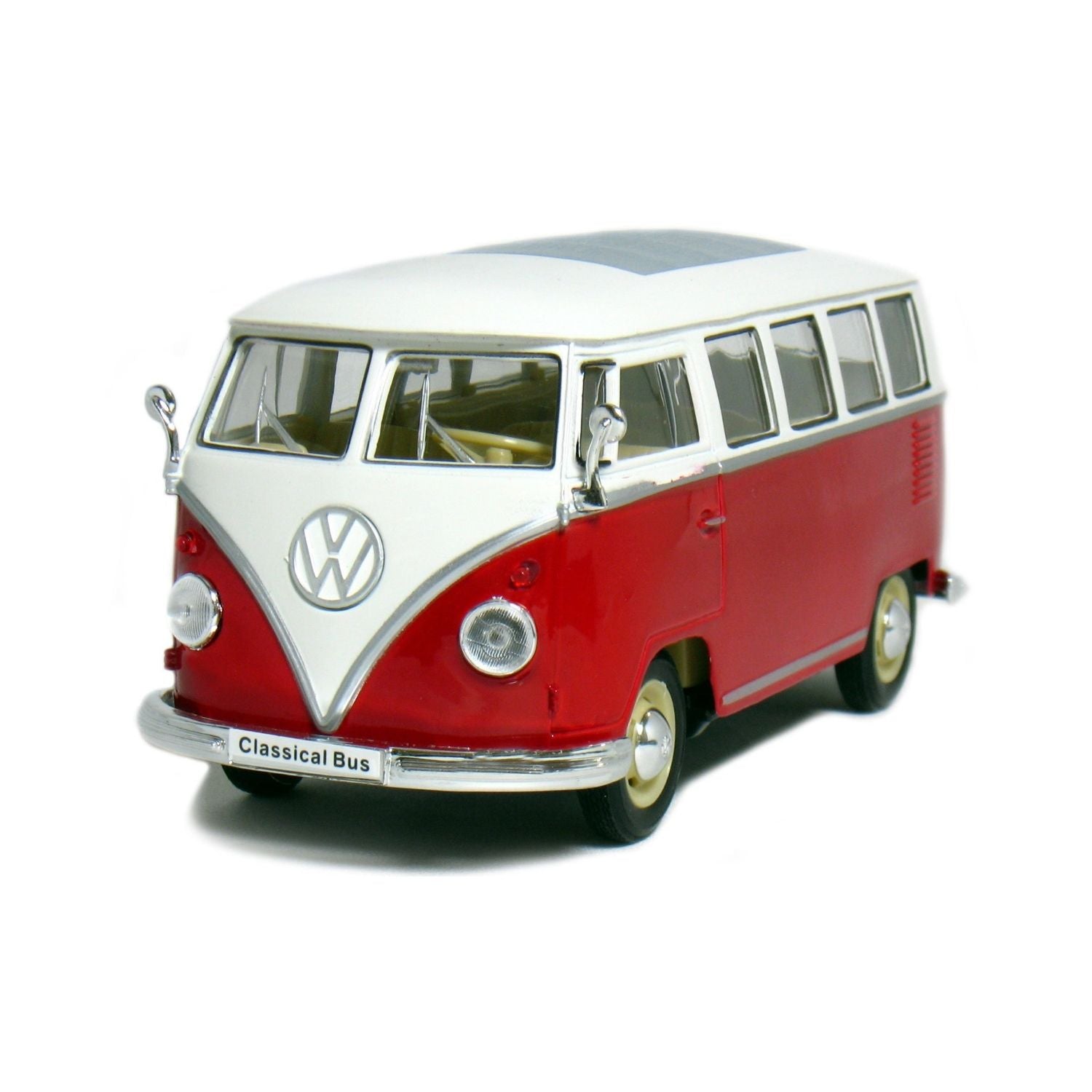 Welly Volkswagen Classical Bus Red/White 1962 1:24