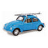 Welly Volkswagen Beetle Hard Top W/Surfboard Blue 1:24 Scale