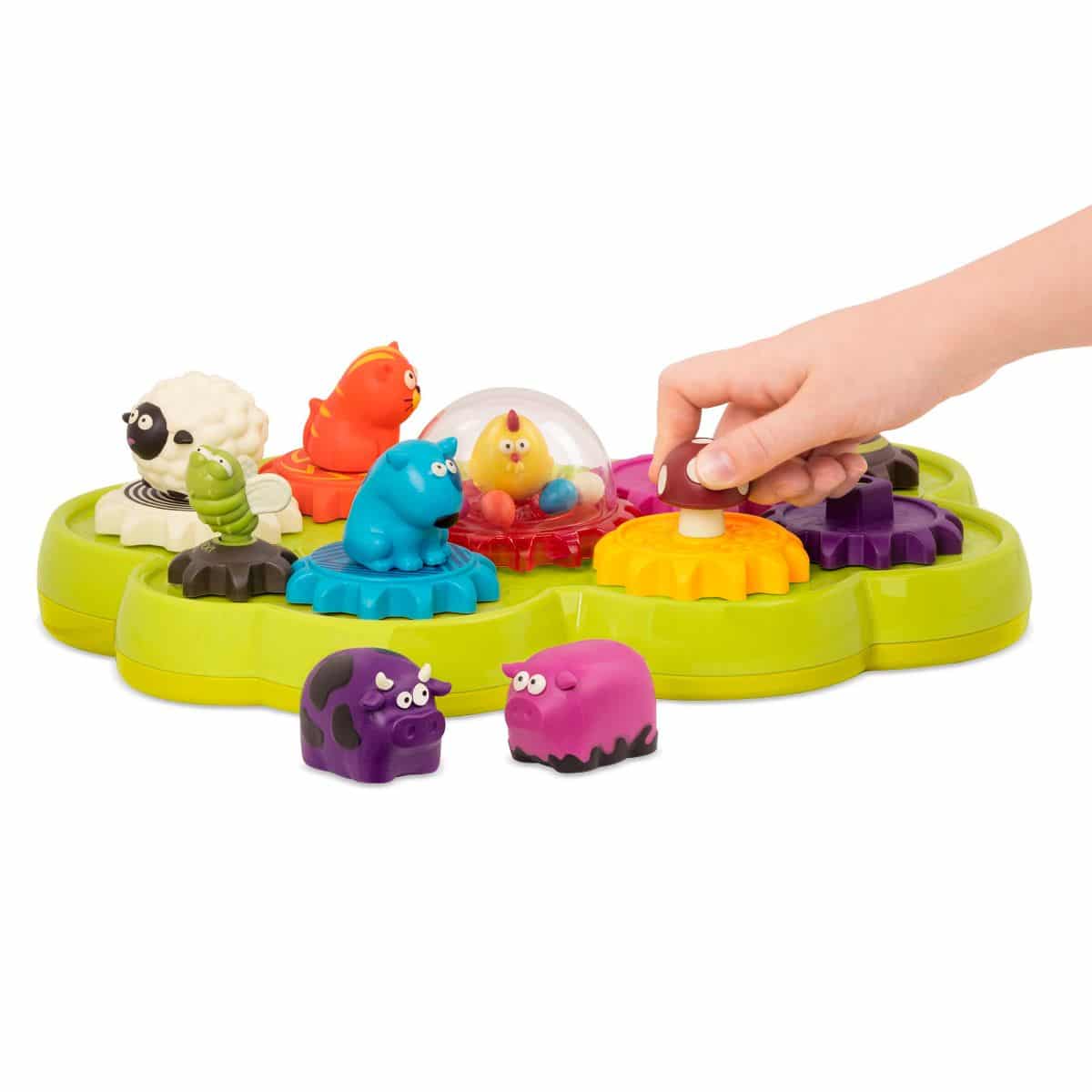 B. Toys Mooosical Gears Musical Animal Shape Sorter